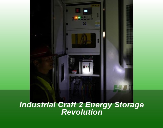 Industrial Craft 2 Energy Storage Revolution