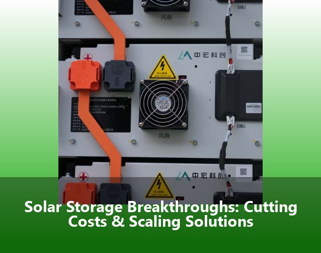 Solar Storage Breakthroughs: Cutting Costs & Scaling Solutions