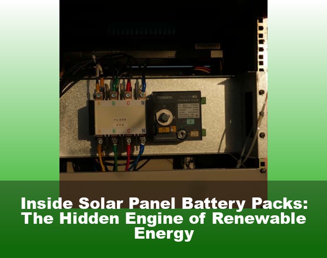 Inside Solar Panel Battery Packs: The Hidden Engine of Renewable Energy