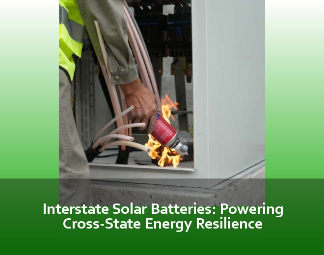 Interstate Solar Batteries: Powering Cross-State Energy Resilience
