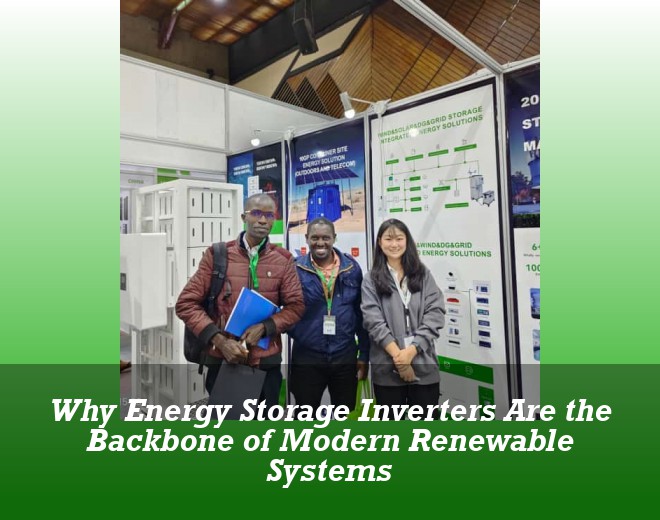 Why Energy Storage Inverters Are the Backbone of Modern Renewable Systems