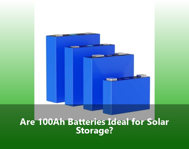 Are 100Ah Batteries Ideal for Solar Storage?