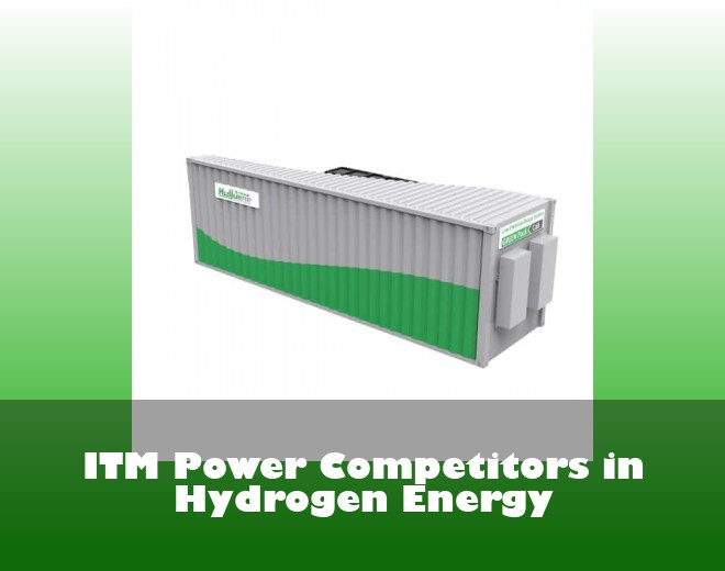 ITM Power Competitors in Hydrogen Energy