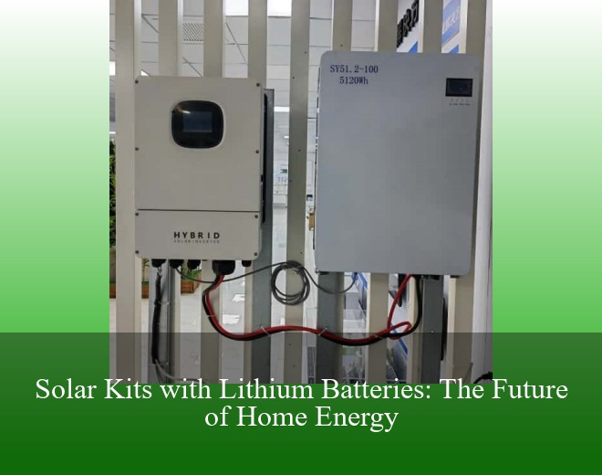 Solar Kits with Lithium Batteries: The Future of Home Energy