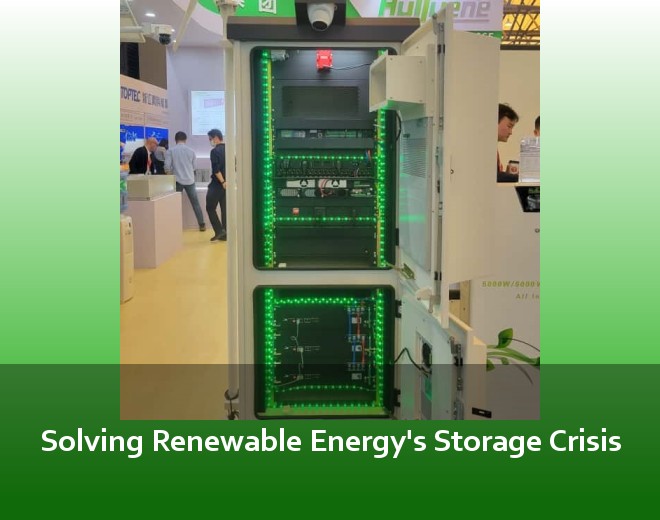 Solving Renewable Energy's Storage Crisis