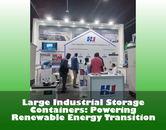 Large Industrial Storage Containers: Powering Renewable Energy Transition