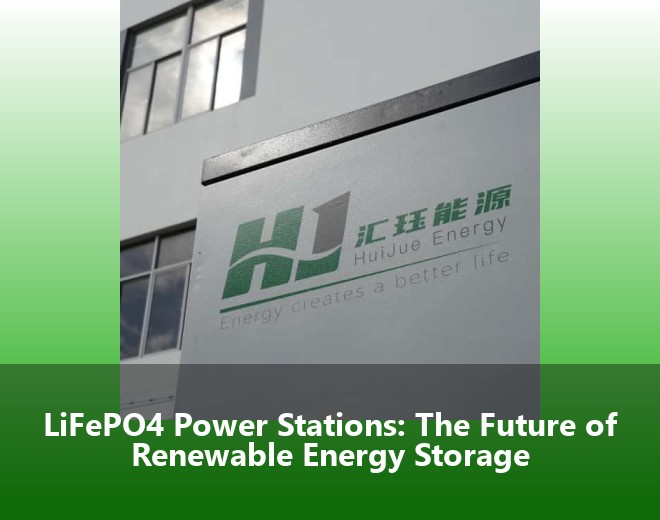 LiFePO4 Power Stations: The Future of Renewable Energy Storage