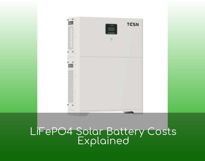 LiFePO4 Solar Battery Costs Explained