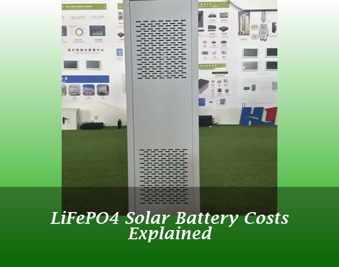 LiFePO4 Solar Battery Costs Explained