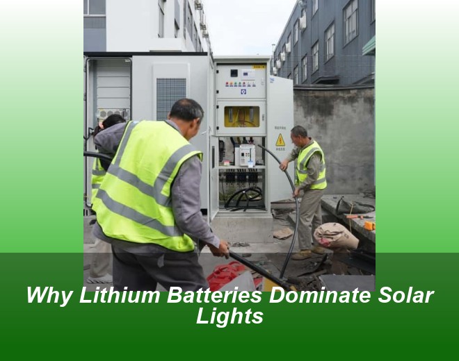 Why Lithium Batteries Dominate Solar Lights