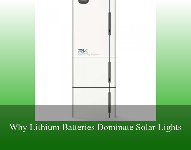 Why Lithium Batteries Dominate Solar Lights