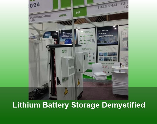 Lithium Battery Storage Demystified
