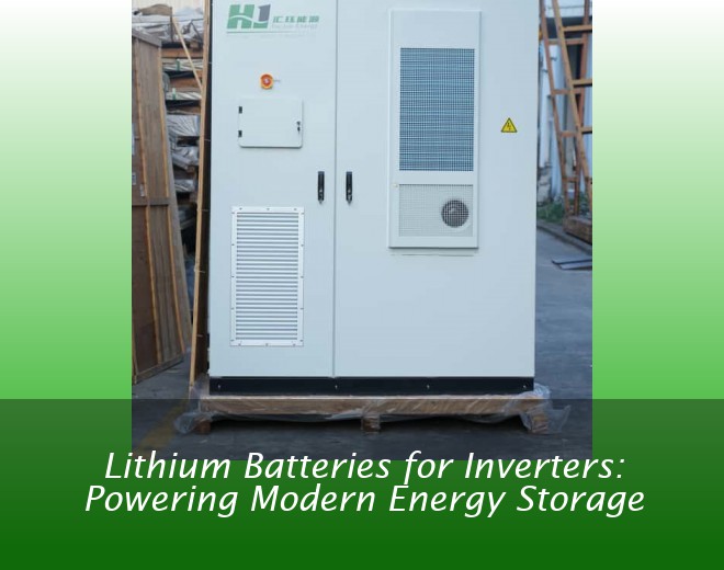 Lithium Batteries for Inverters: Powering Modern Energy Storage