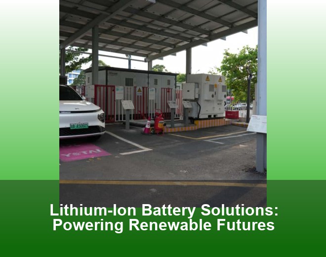 Lithium-Ion Battery Solutions: Powering Renewable Futures