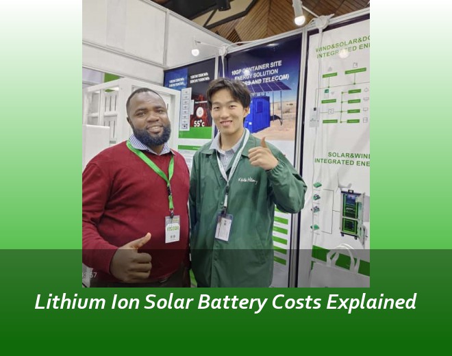 Lithium Ion Solar Battery Costs Explained