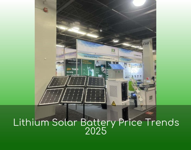 Lithium Solar Battery Price Trends 2025