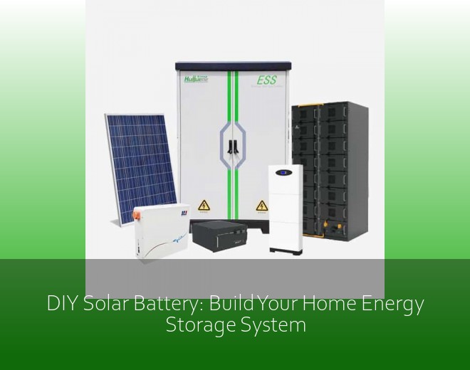 DIY Solar Battery: Build Your Home Energy Storage System