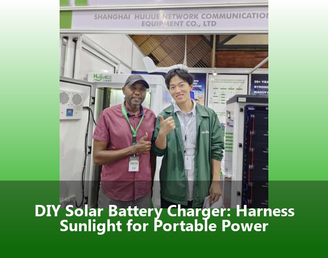 DIY Solar Battery Charger: Harness Sunlight for Portable Power
