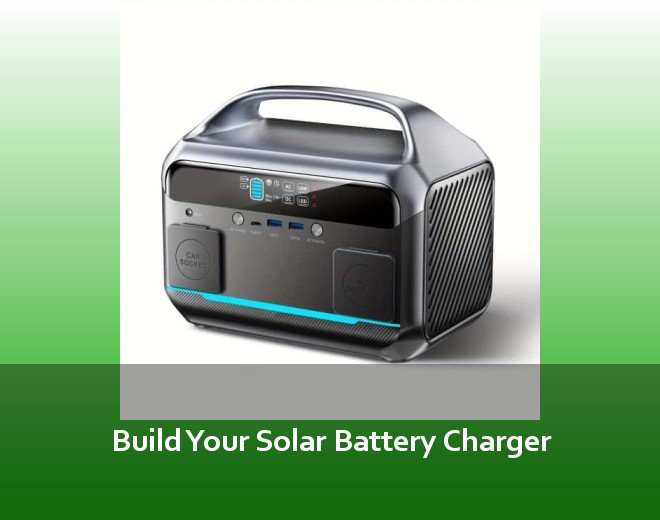 Build Your Solar Battery Charger