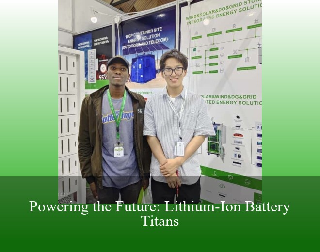 Powering the Future: Lithium-Ion Battery Titans