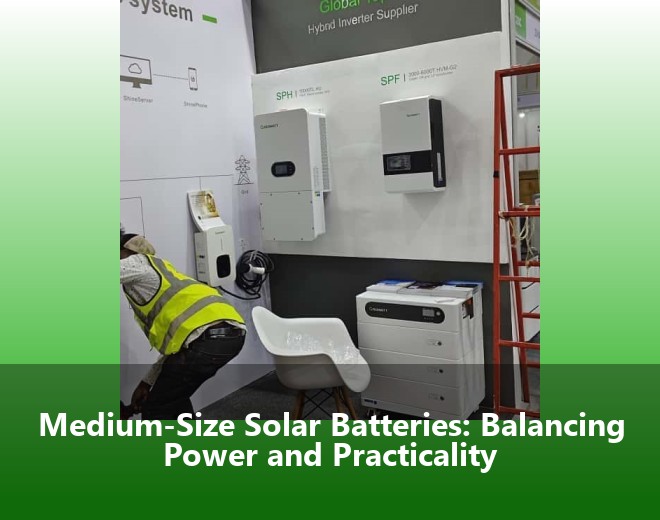 Medium-Size Solar Batteries: Balancing Power and Practicality