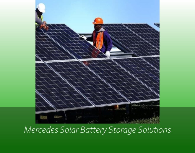 Mercedes Solar Battery Storage Solutions