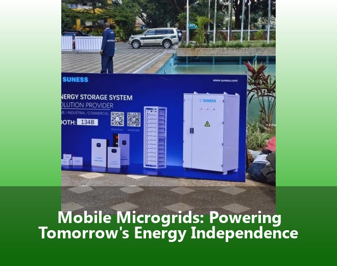 Mobile Microgrids: Powering Tomorrow's Energy Independence