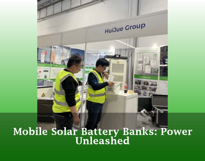 Mobile Solar Battery Banks: Power Unleashed
