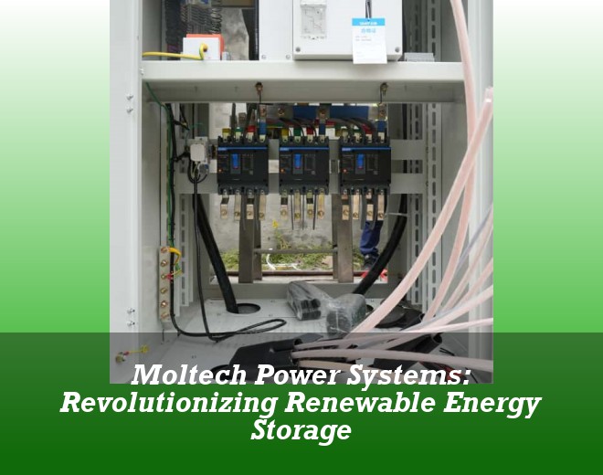 Moltech Power Systems: Revolutionizing Renewable Energy Storage