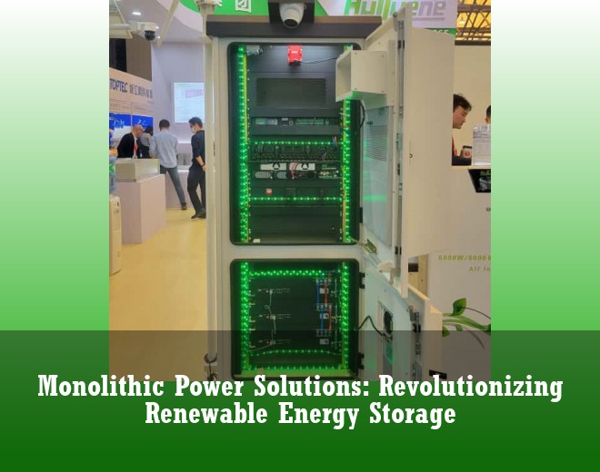 Monolithic Power Solutions: Revolutionizing Renewable Energy Storage