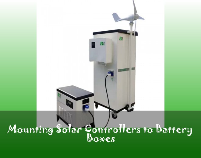 Mounting Solar Controllers to Battery Boxes