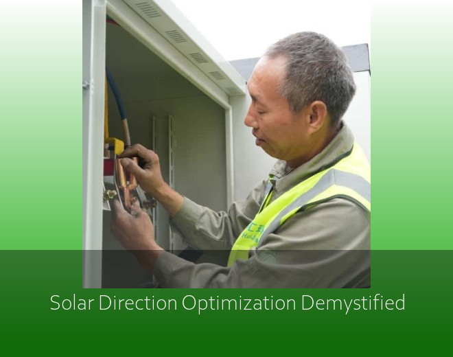 Solar Direction Optimization Demystified