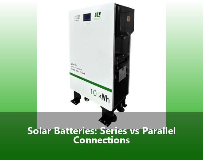 Solar Batteries: Series vs Parallel Connections