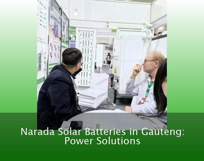 Narada Solar Batteries in Gauteng: Power Solutions