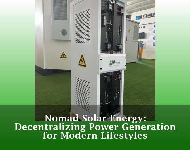 Nomad Solar Energy: Decentralizing Power Generation for Modern Lifestyles