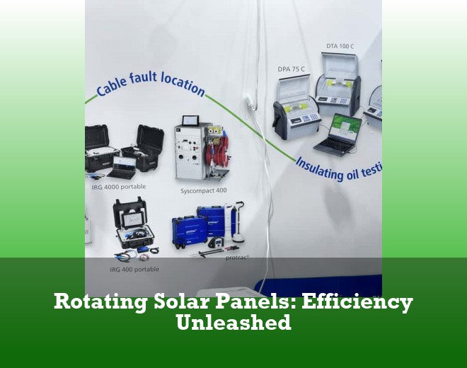 Rotating Solar Panels: Efficiency Unleashed