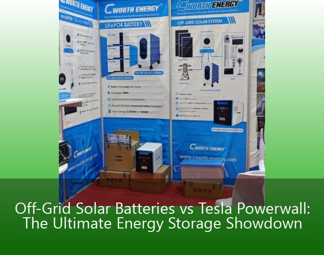 Off-Grid Solar Batteries vs Tesla Powerwall: The Ultimate Energy Storage Showdown