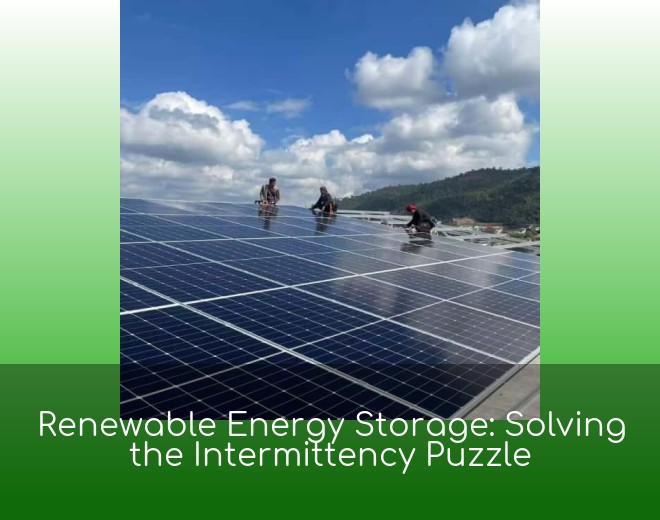 Renewable Energy Storage: Solving the Intermittency Puzzle