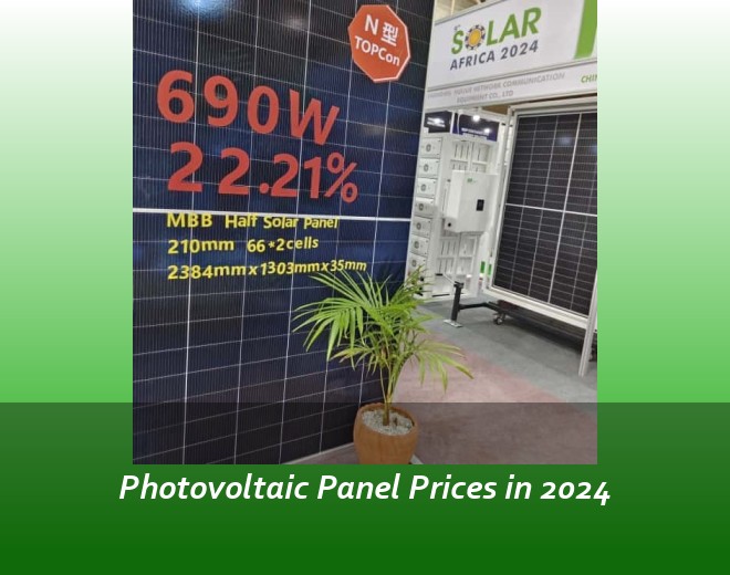 Photovoltaic Panel Prices in 2024