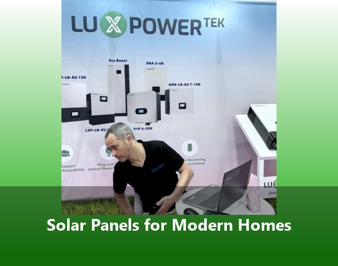 Solar Panels for Modern Homes