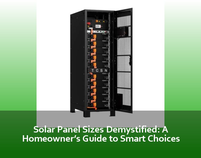 Solar Panel Sizes Demystified: A Homeowner’s Guide to Smart Choices