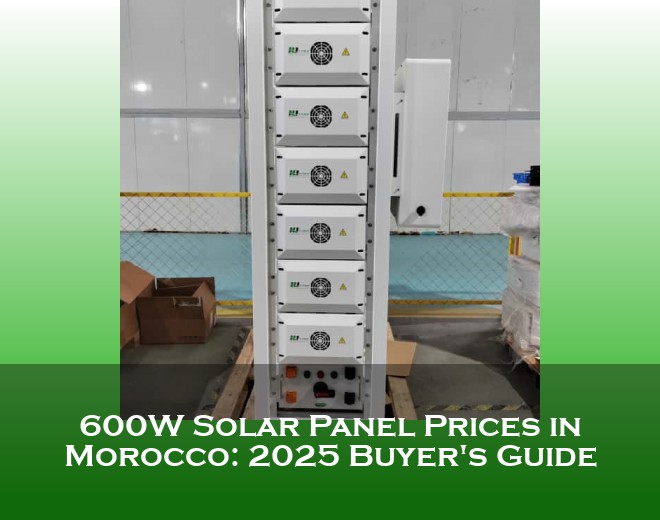 600W Solar Panel Prices in Morocco: 2025 Buyer's Guide