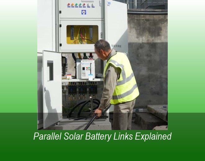 Parallel Solar Battery Links Explained