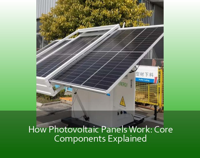How Photovoltaic Panels Work: Core Components Explained