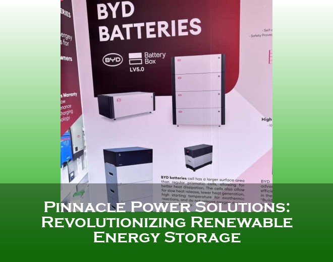 Pinnacle Power Solutions: Revolutionizing Renewable Energy Storage