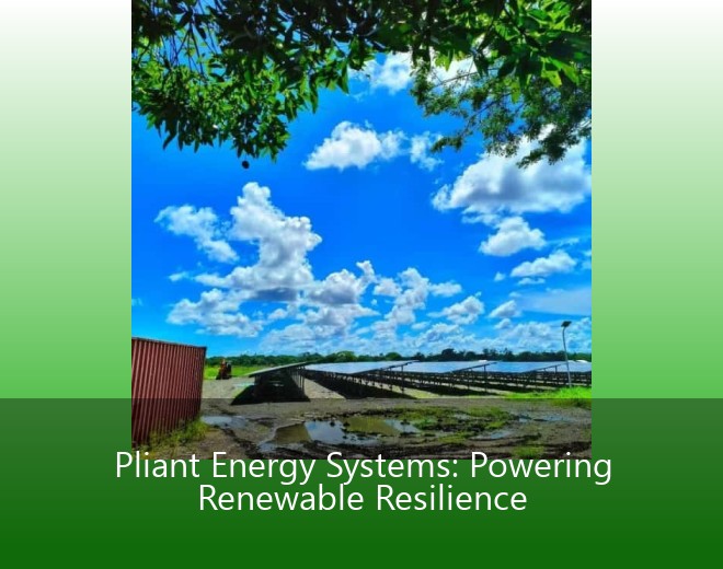 Pliant Energy Systems: Powering Renewable Resilience