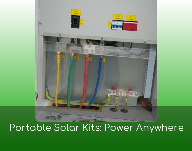 Portable Solar Kits: Power Anywhere