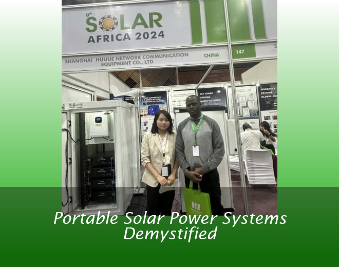 Portable Solar Power Systems Demystified