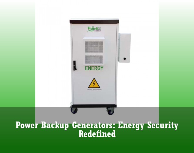 Power Backup Generators: Energy Security Redefined
