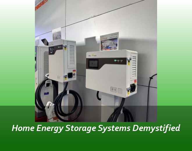 Home Energy Storage Systems Demystified